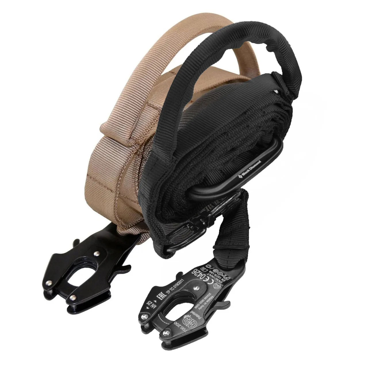 Nylon Adjustable Service Dog Leash with Frog Clip