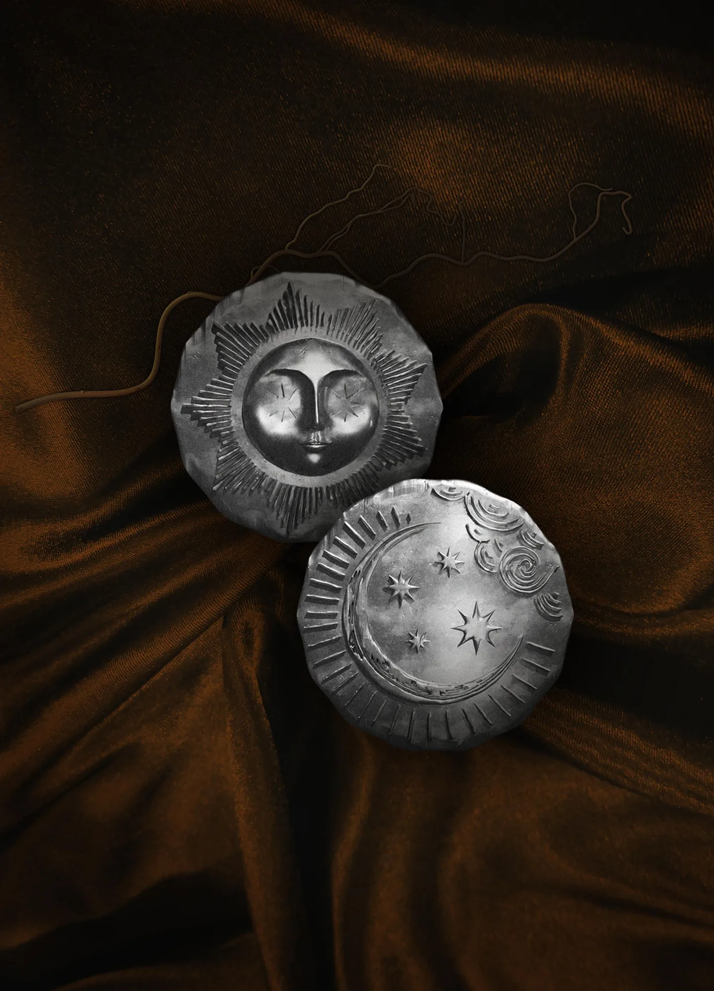 Sun & Moon Coin Necklace: Symbolism and Styling