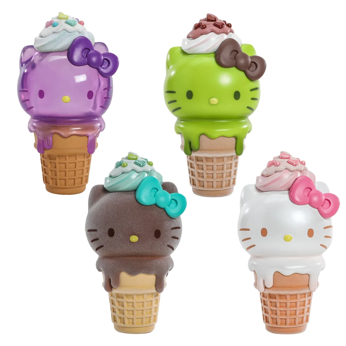Hello Kitty® Eiswaffel-Kunstfiguren-Bundle - Komplette Kollektion (Limited Edition)