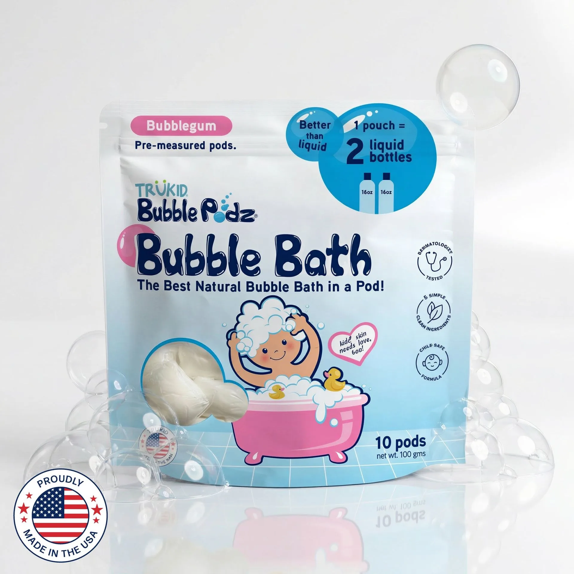 Bubble Podz: Kąpiel bąbelkowa o zapachu gumy balonowej