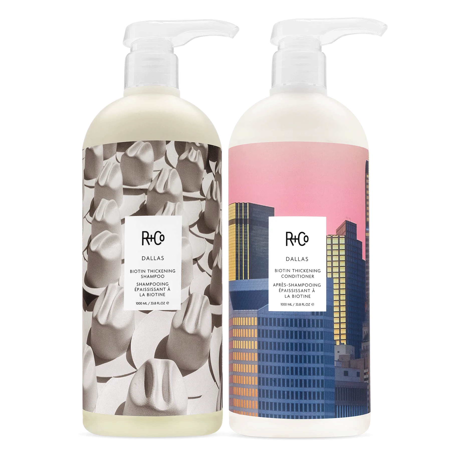 Biotin-Shampoo und Conditioner für volleres Haar