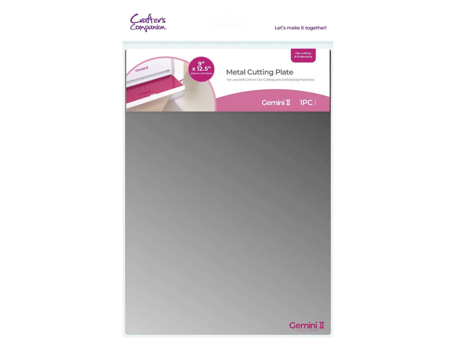 Gemini II Accessories - Metal Cutting Plate
