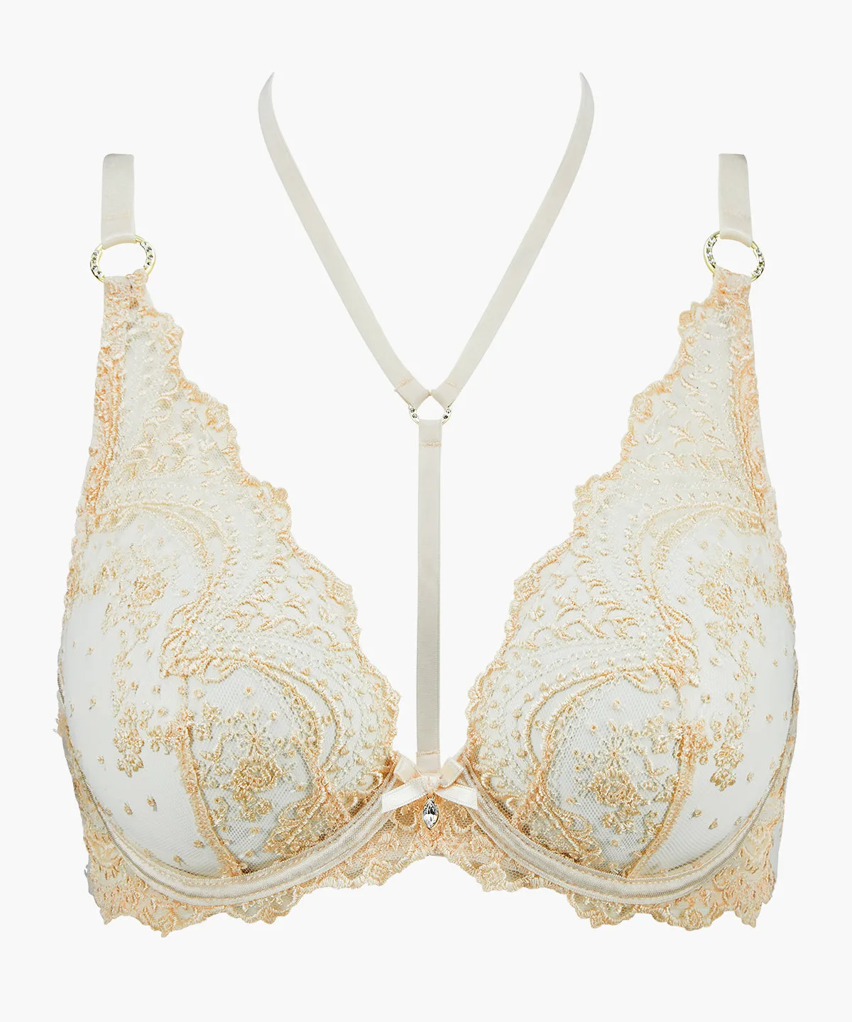 Écrin Noir Underwired triangle bra Silk Heaven