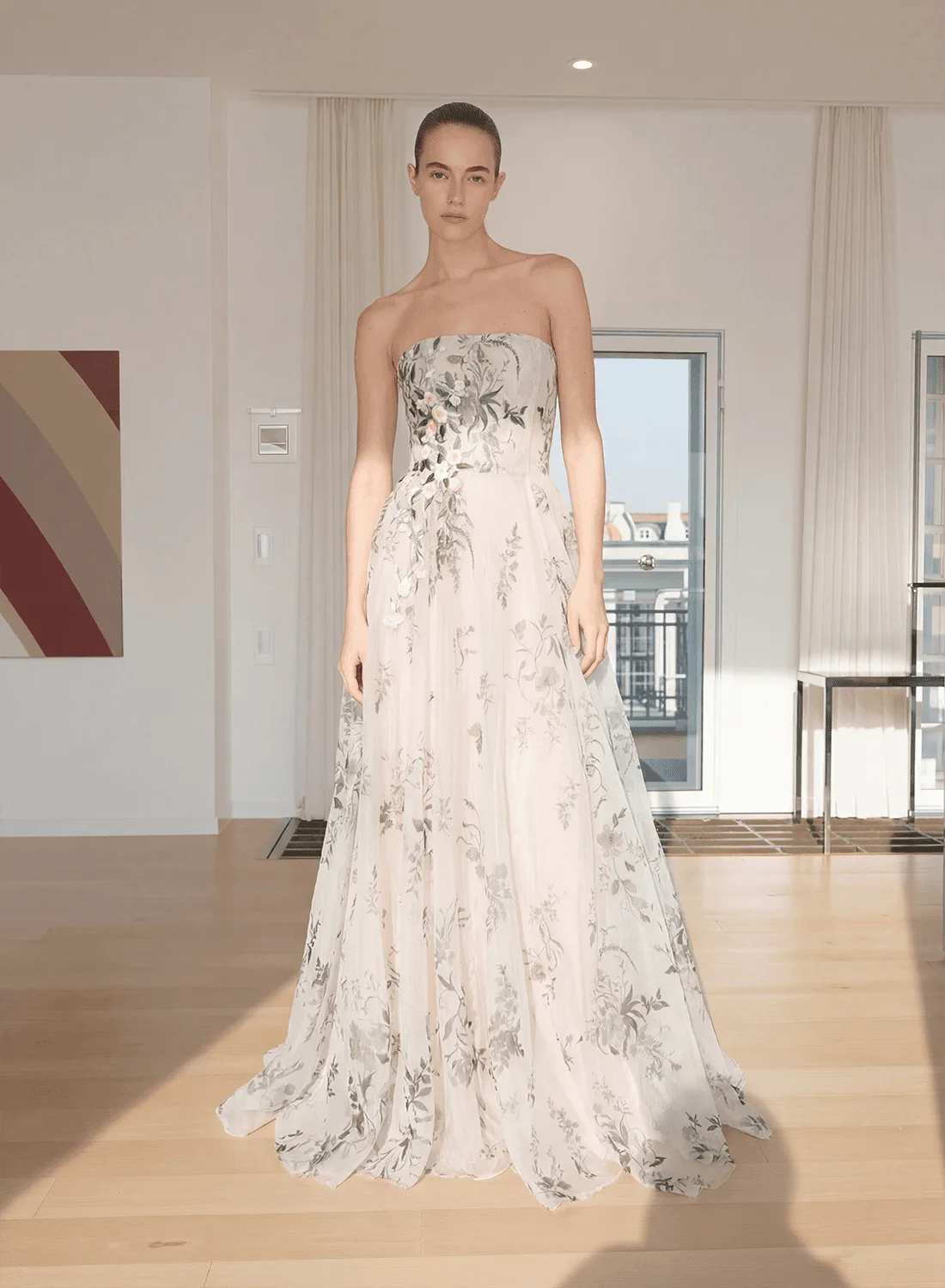Minature Rose Bougainvillea Oasis SL Gown | Blush