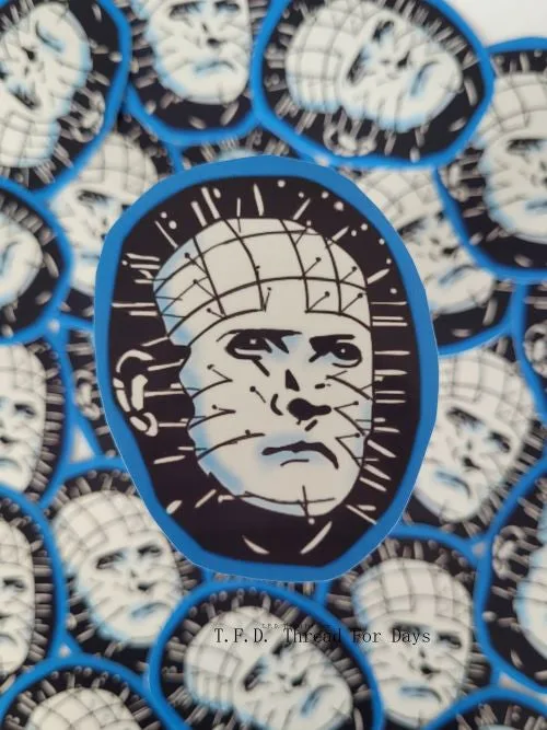 Adesivo in vinile Pinhead