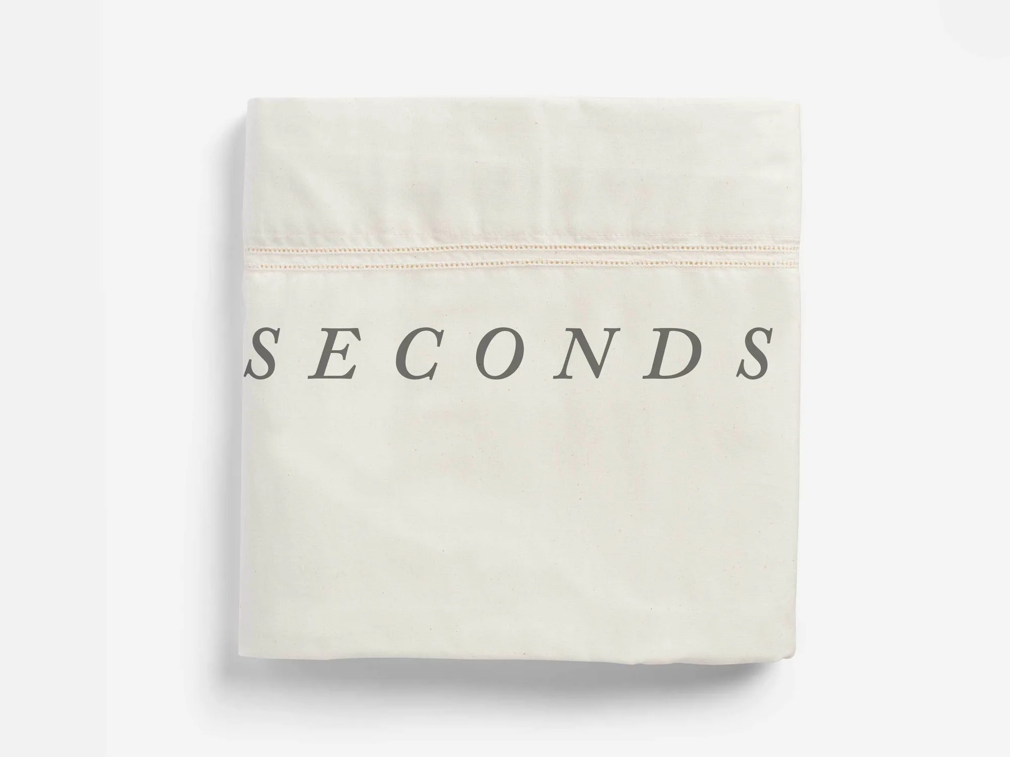 Seconds Hemstitched Single Flat Sheets