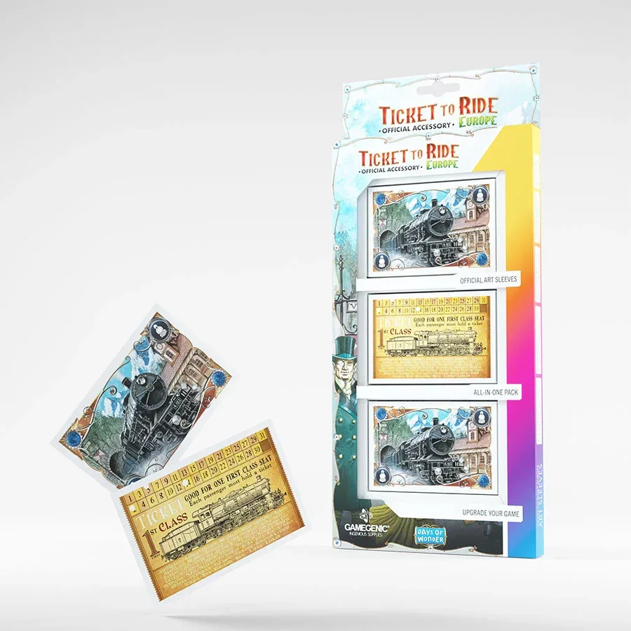 Ticket to Ride Europe vs Original : compatibilité des pochettes