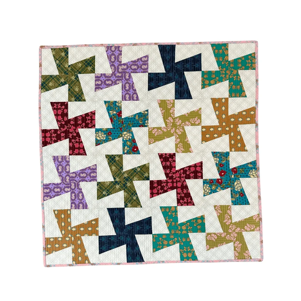 Tutoriel Spin Topper : comment utiliser ce patron de dessus de quilt