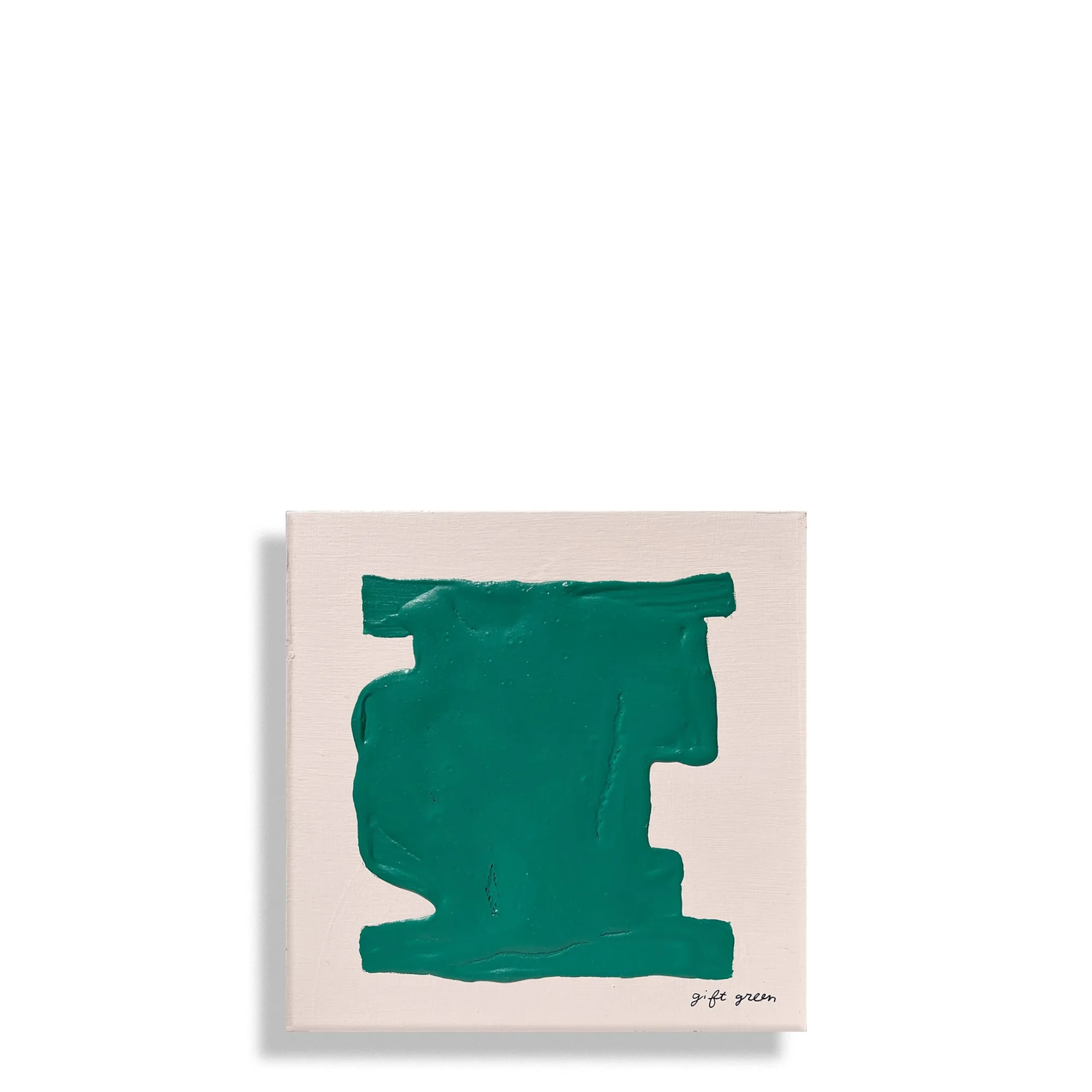 Gift Green Painted Composition