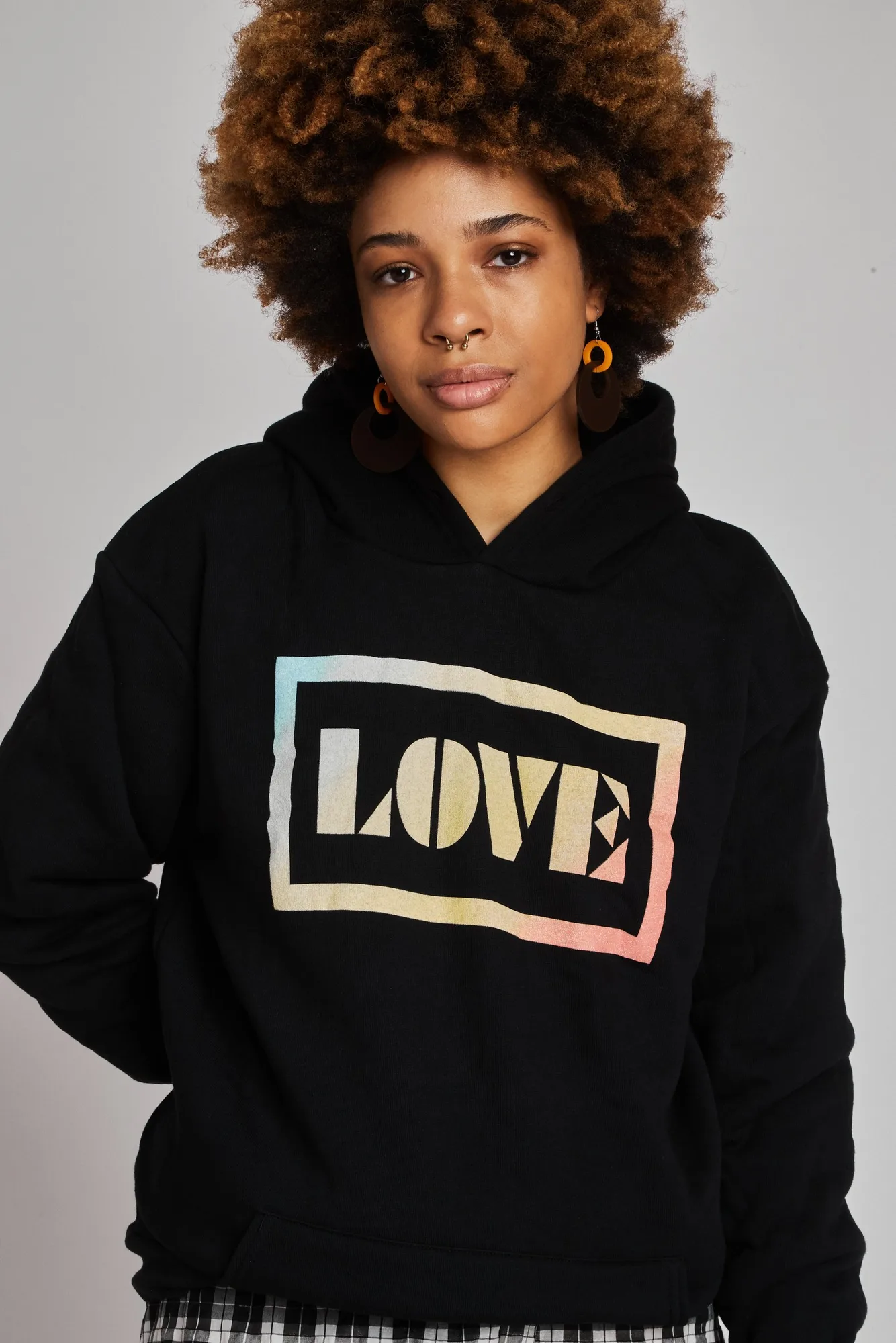 LOVE Hoodie (Black/Multi)