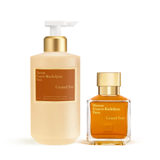 Grand Soir Scented hand & body cleansing gel and Eau de parfum Duo null