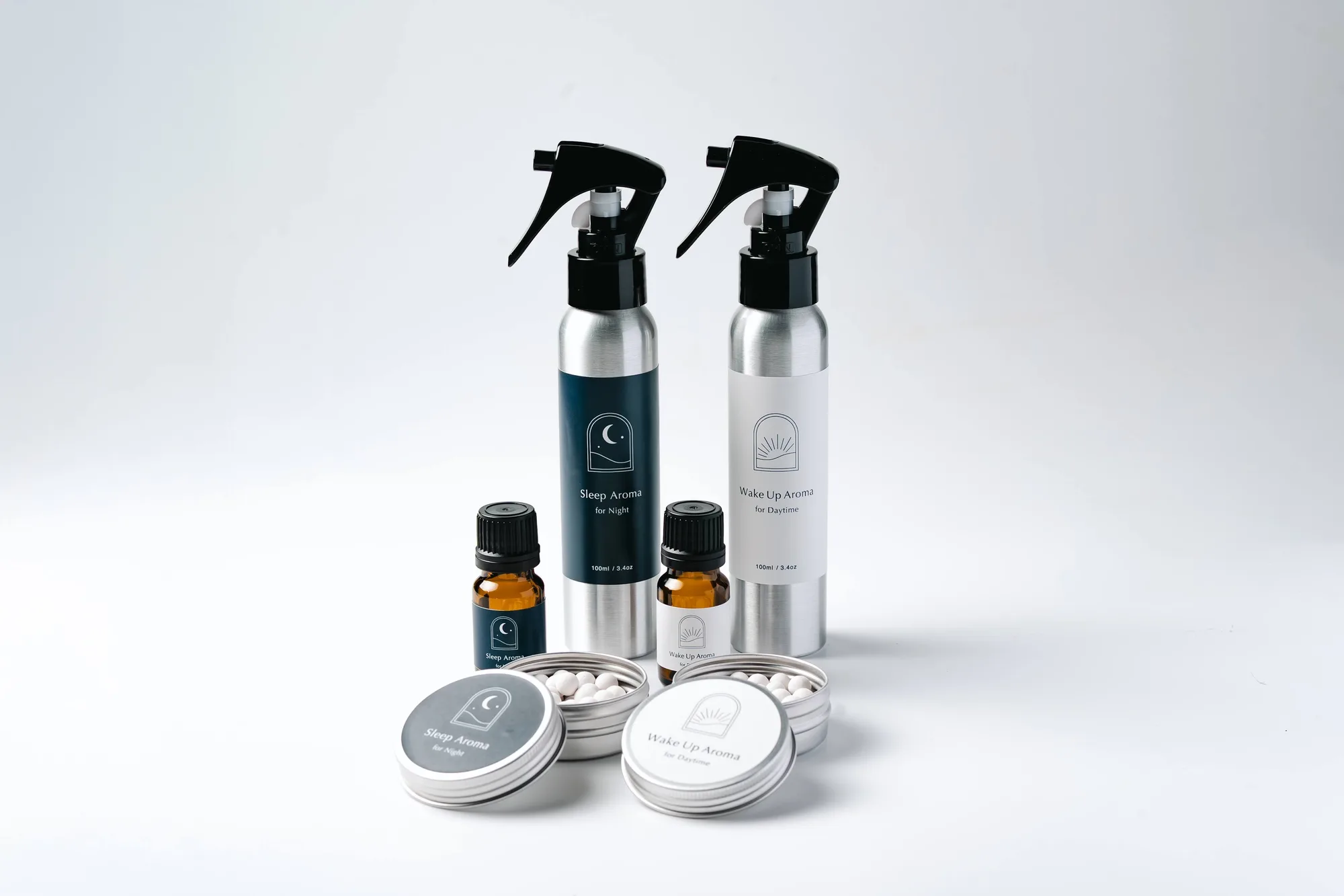 WakeUp vs Sleep Aroma: combinación de aceites día-noche