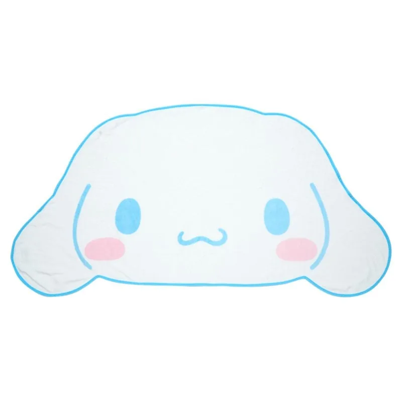 Cinnamoroll Face-Shaped Throw Blanket