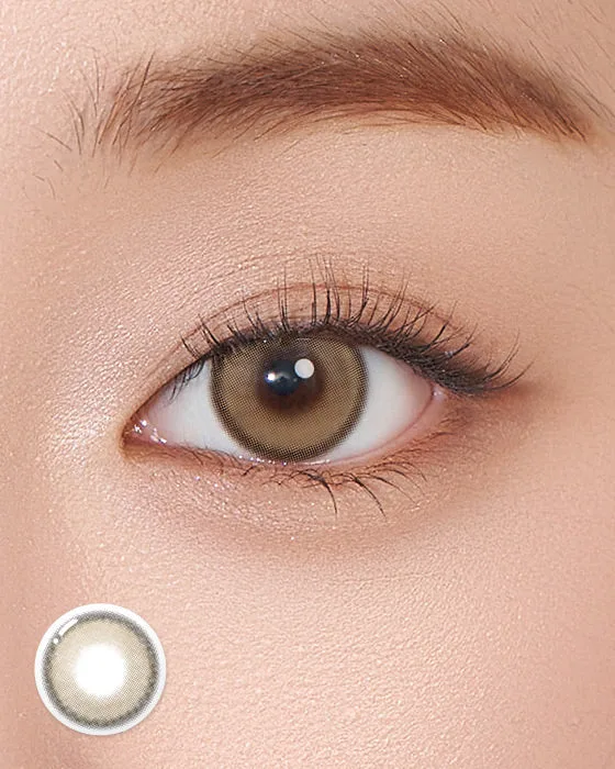 Odd I's M Plain Brown vs Plain Odd Brown: Lentillas diarias de 1 mes