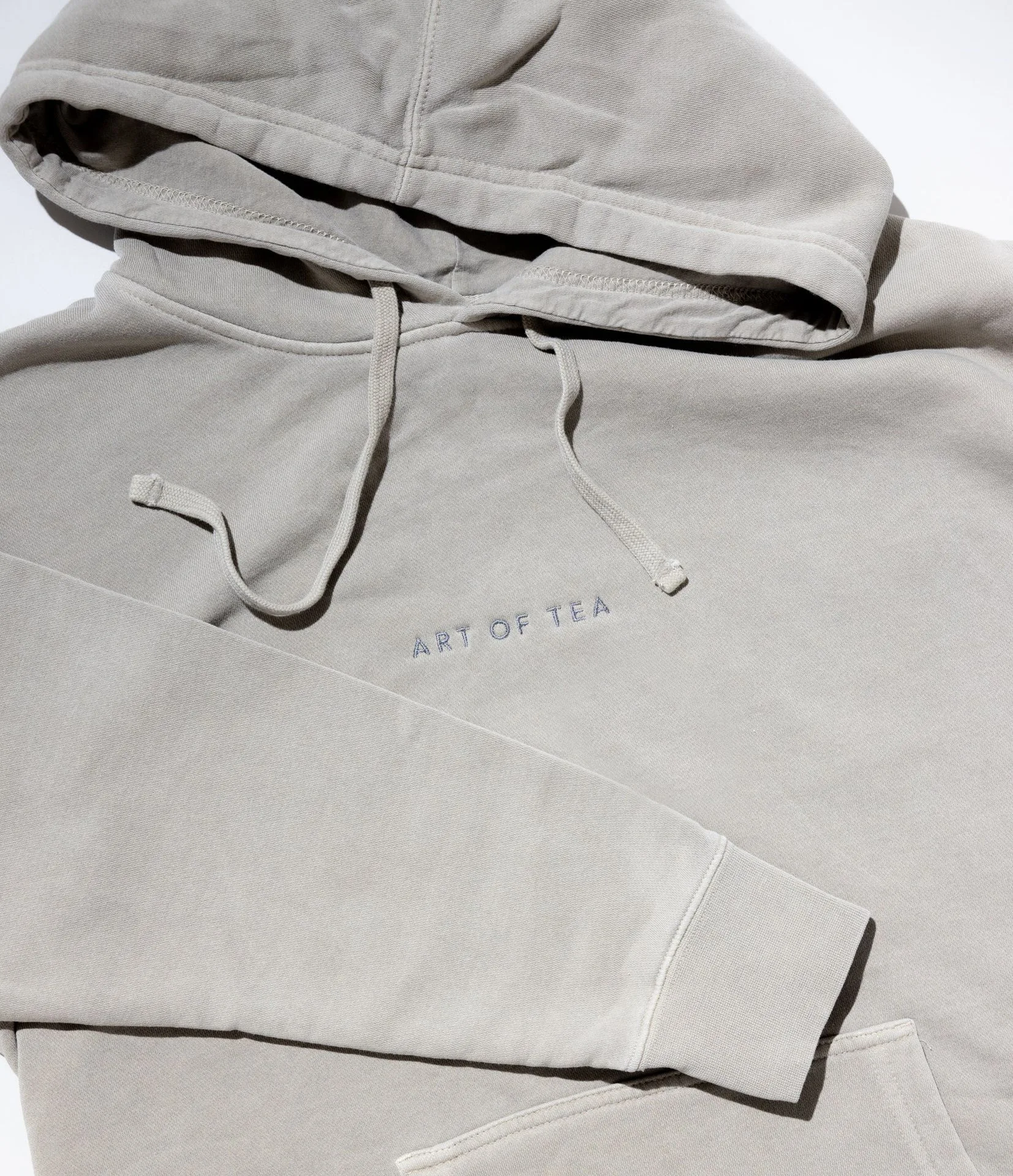 Embroidered Hoodie: A Tea Lover's Apparel