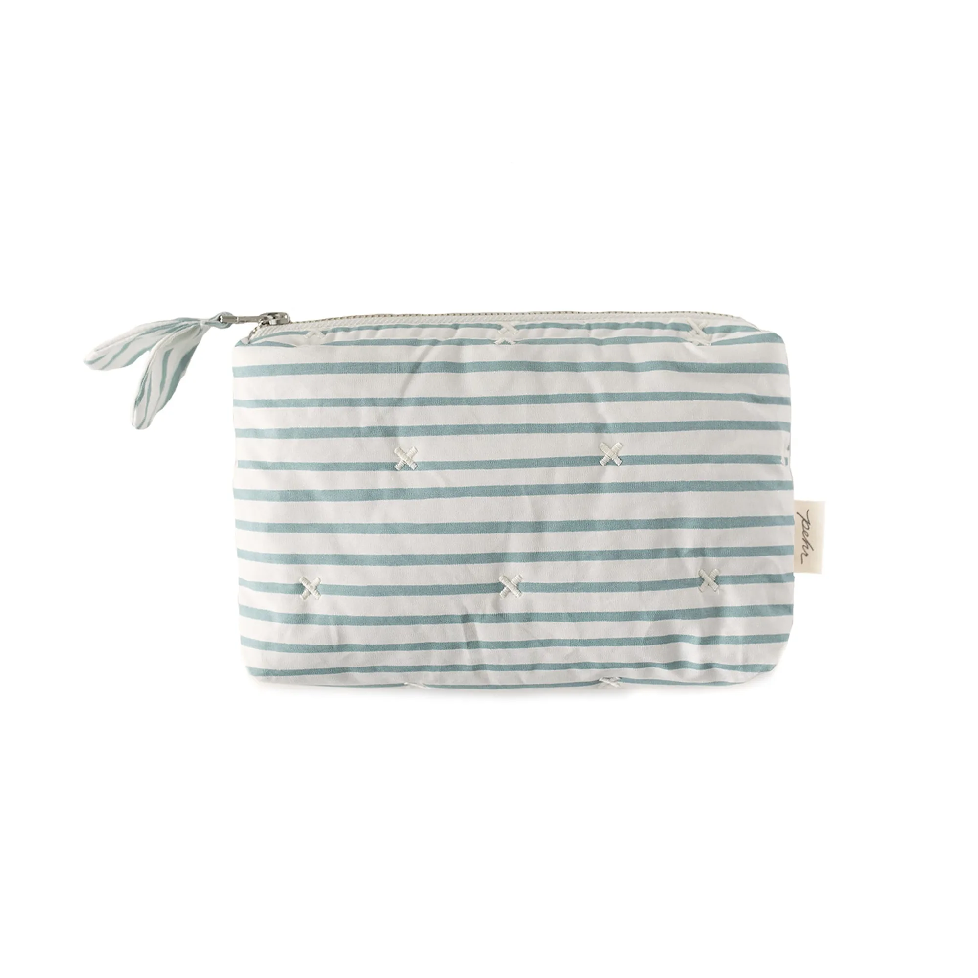 Mini Meeneem Pouch - Stripes Away Deep Sea