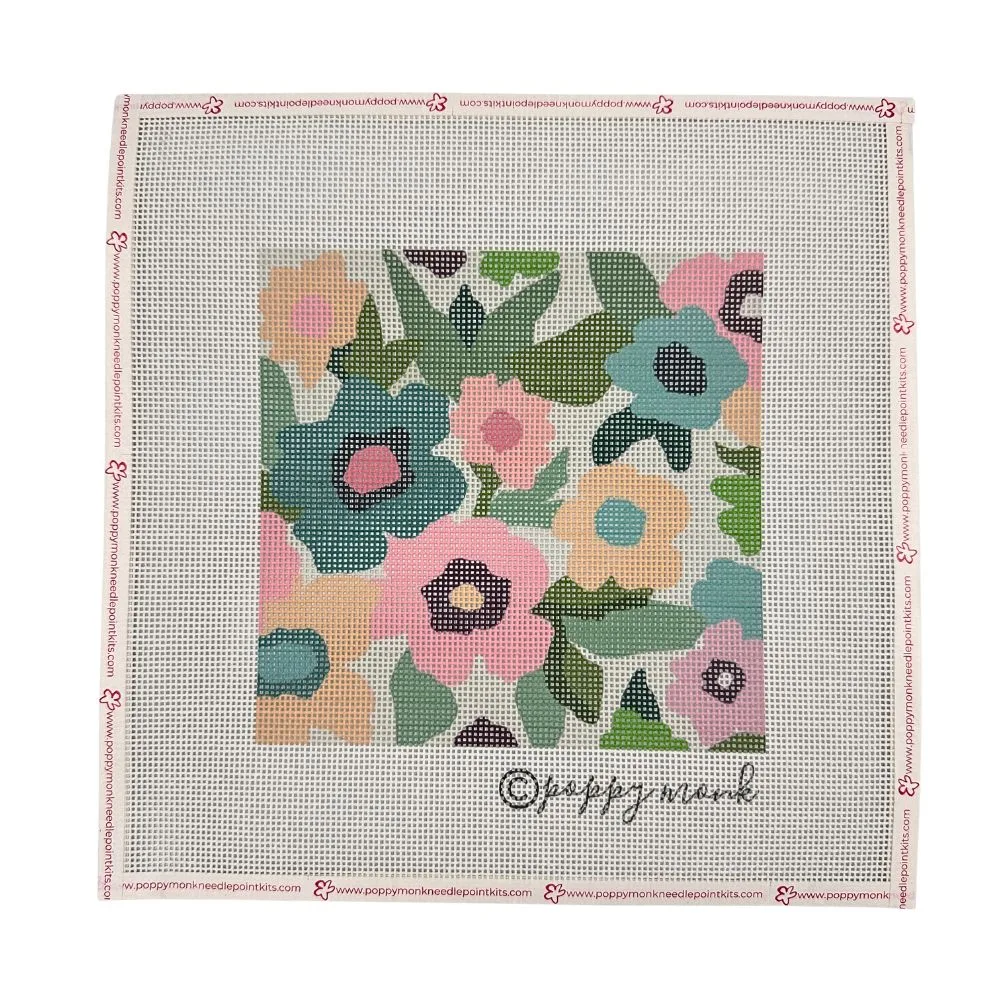 Flower Bed Needlepoint Canvas vs Kit: Which Is Right?