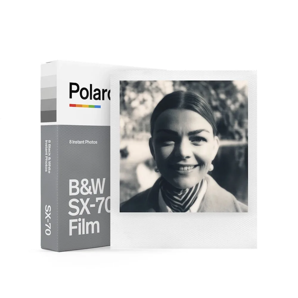Polaroid 흑백 SX70 필름 - 8장