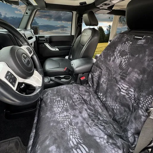 Kryptek Camo Nylon Ready-Fit Seat Protector Review: Affordable Protection for Off-Road Enthusiasts