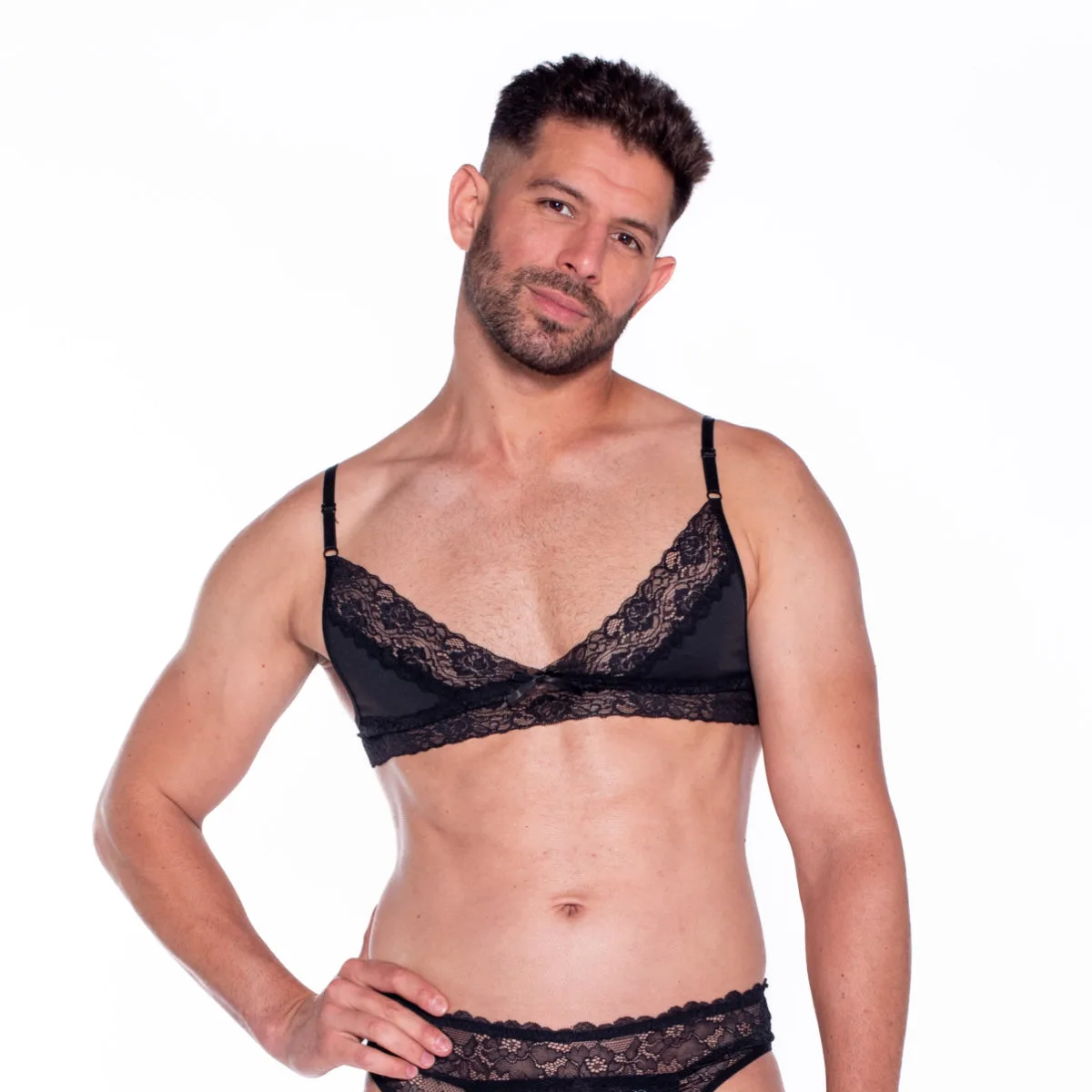 Reggiseno Prowler in pizzo nero