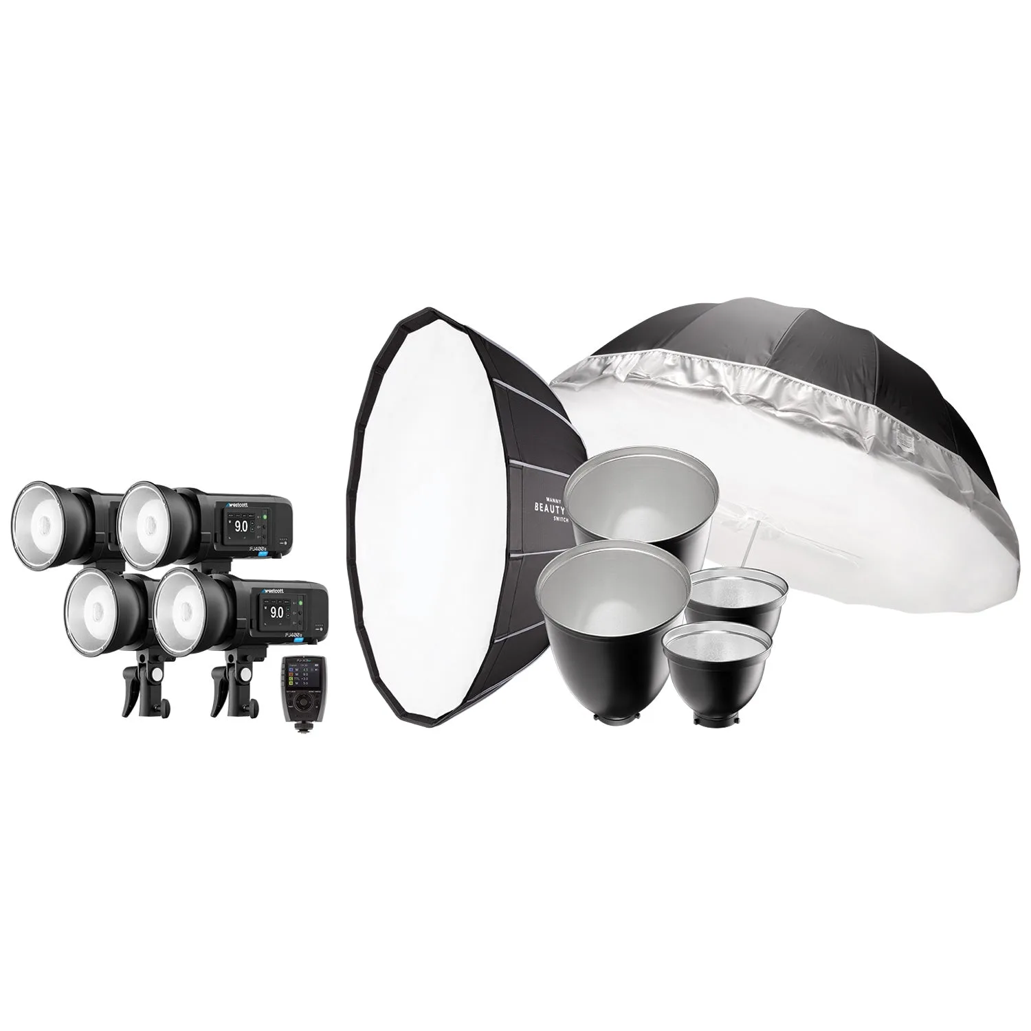 Indoor Sports Media Day 4-Light Bundle