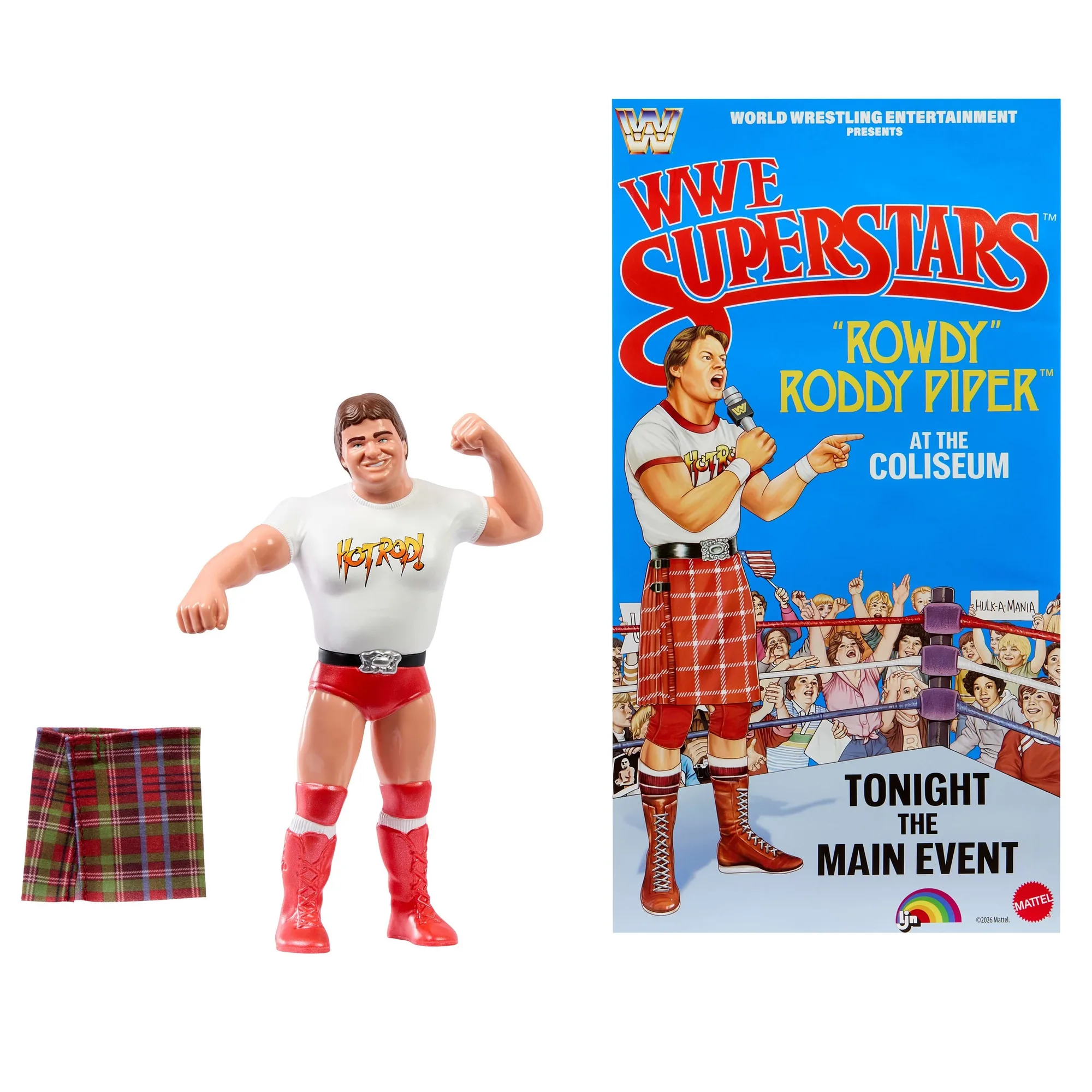 Come esporre la tua action figure LJN WWE Roddy Piper