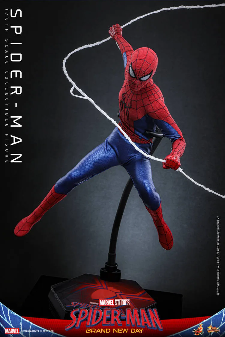 [Pre-Order] HotToys - Action Figure - Spider-Man: Brand New Day Spider-Man 1/6th scale Collectible Figure MMS892 MMS893 (Licensed)