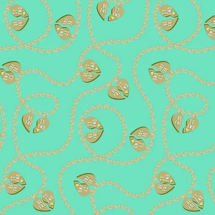 Tula Pink Besties Lil Charmer - Meadow 1/2 yd