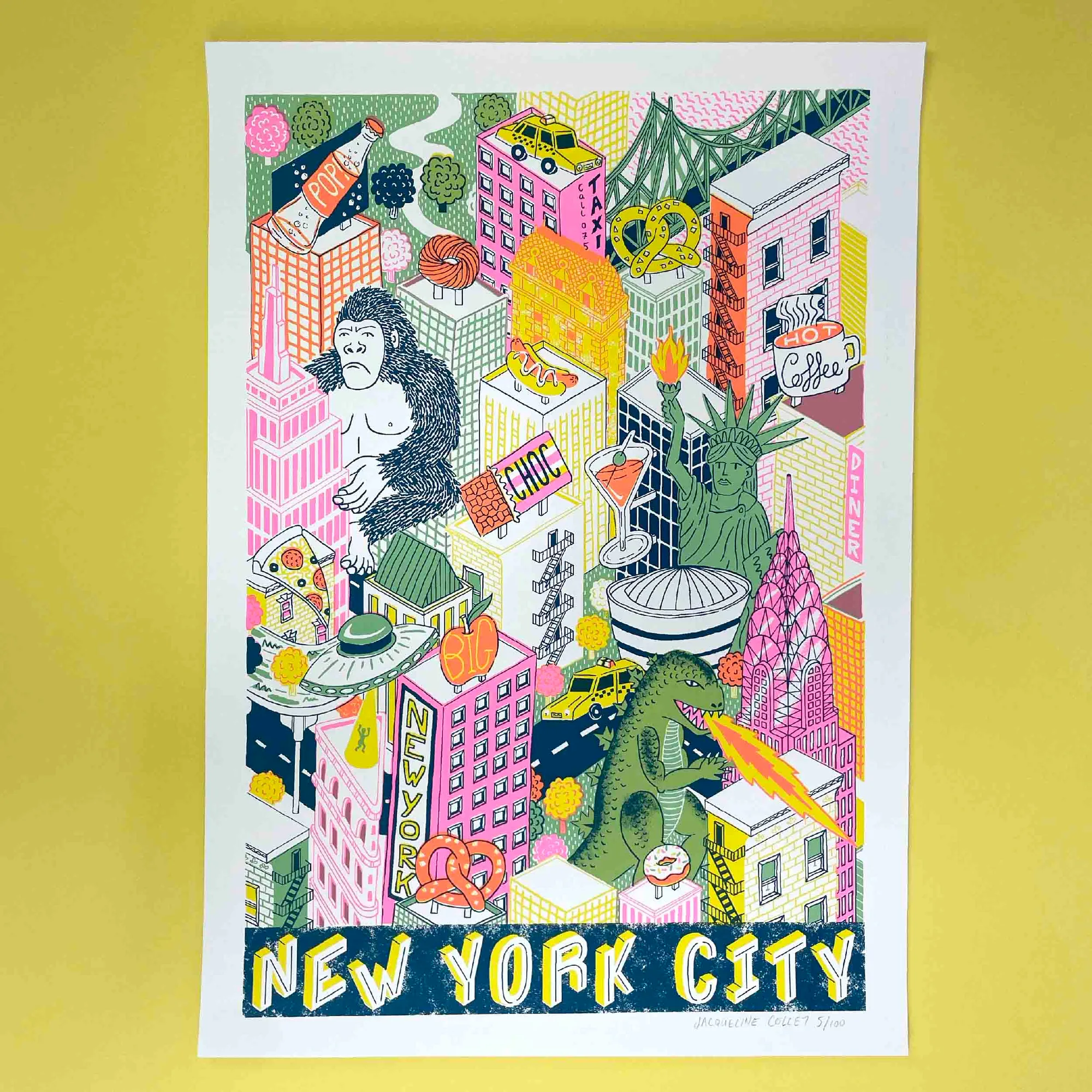 A2 NYC Sérigraphie 2e édition