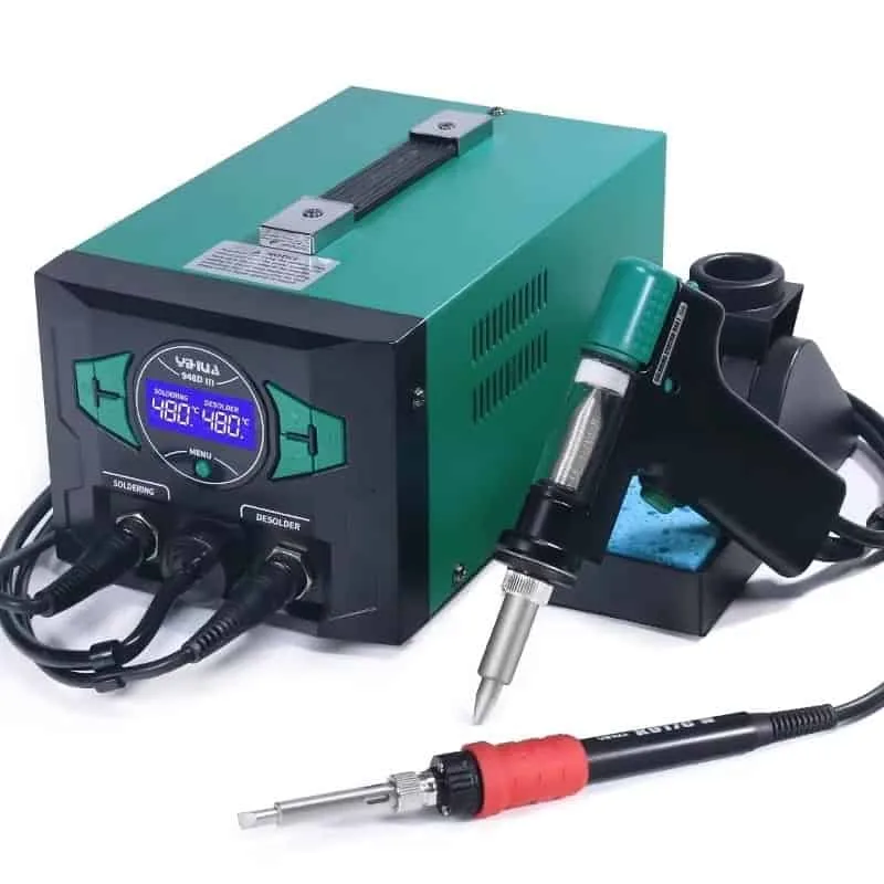 YIHUA 948D-III Setup: 2-in-1 Soldering Desoldering Station Guide