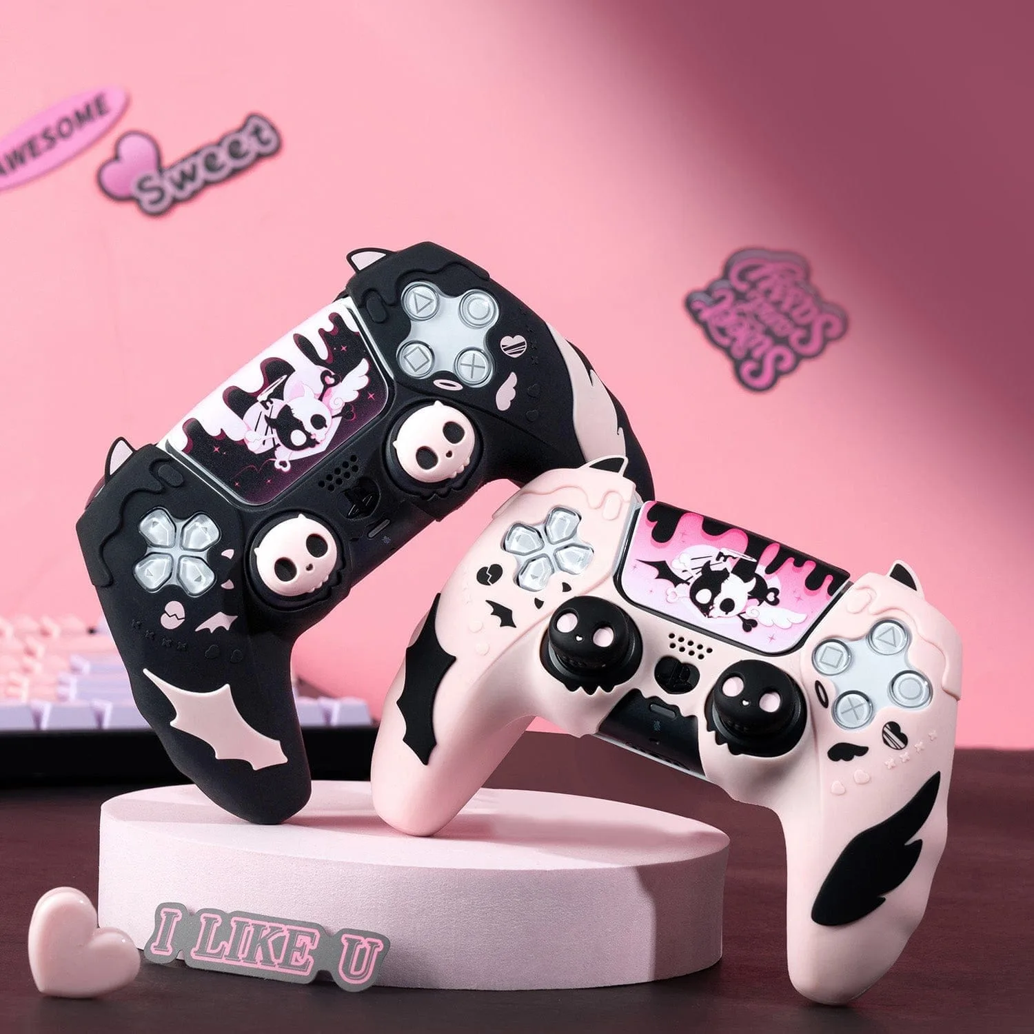 GeekShare Pink Skull Controller Skin: Tipps zur Anbringung
