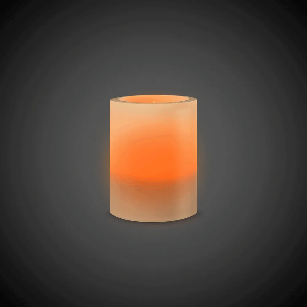 2 ½ Inches LED Flameless Multi-Color Votive Candle