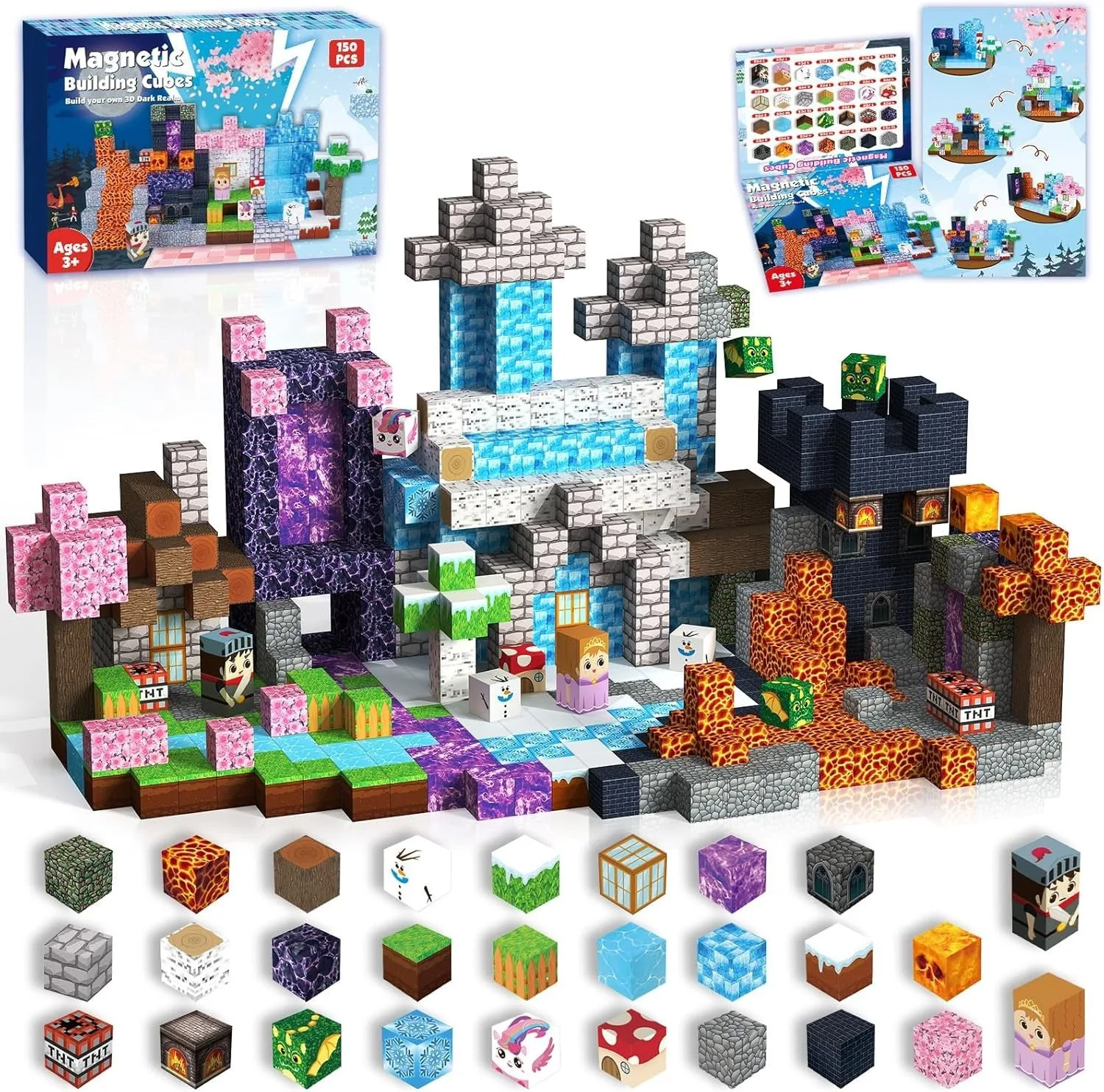 Magnetic Building Stacking Set: Educational Fun for Kids of All Ages