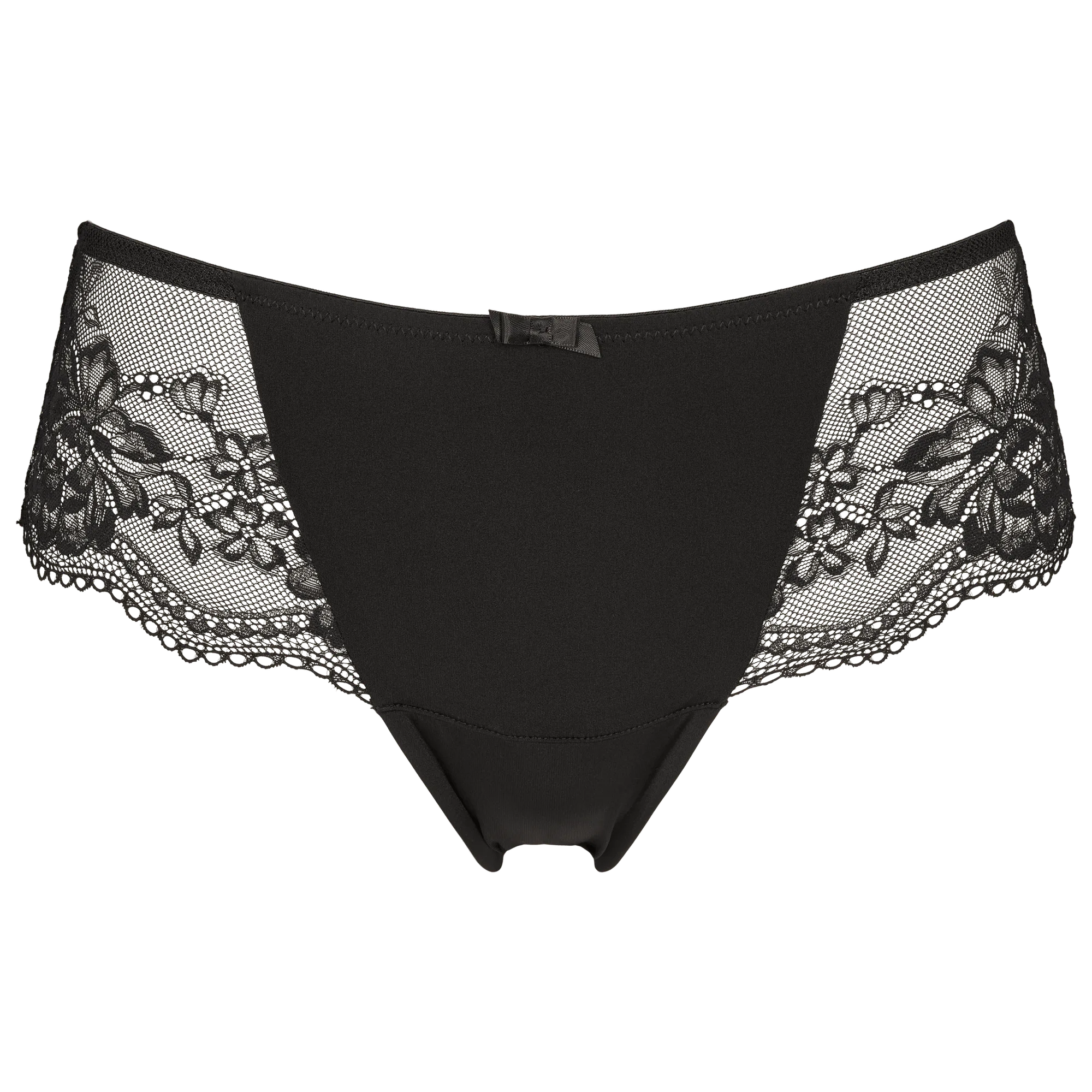 Tanya string lurex - Black w silver lurex