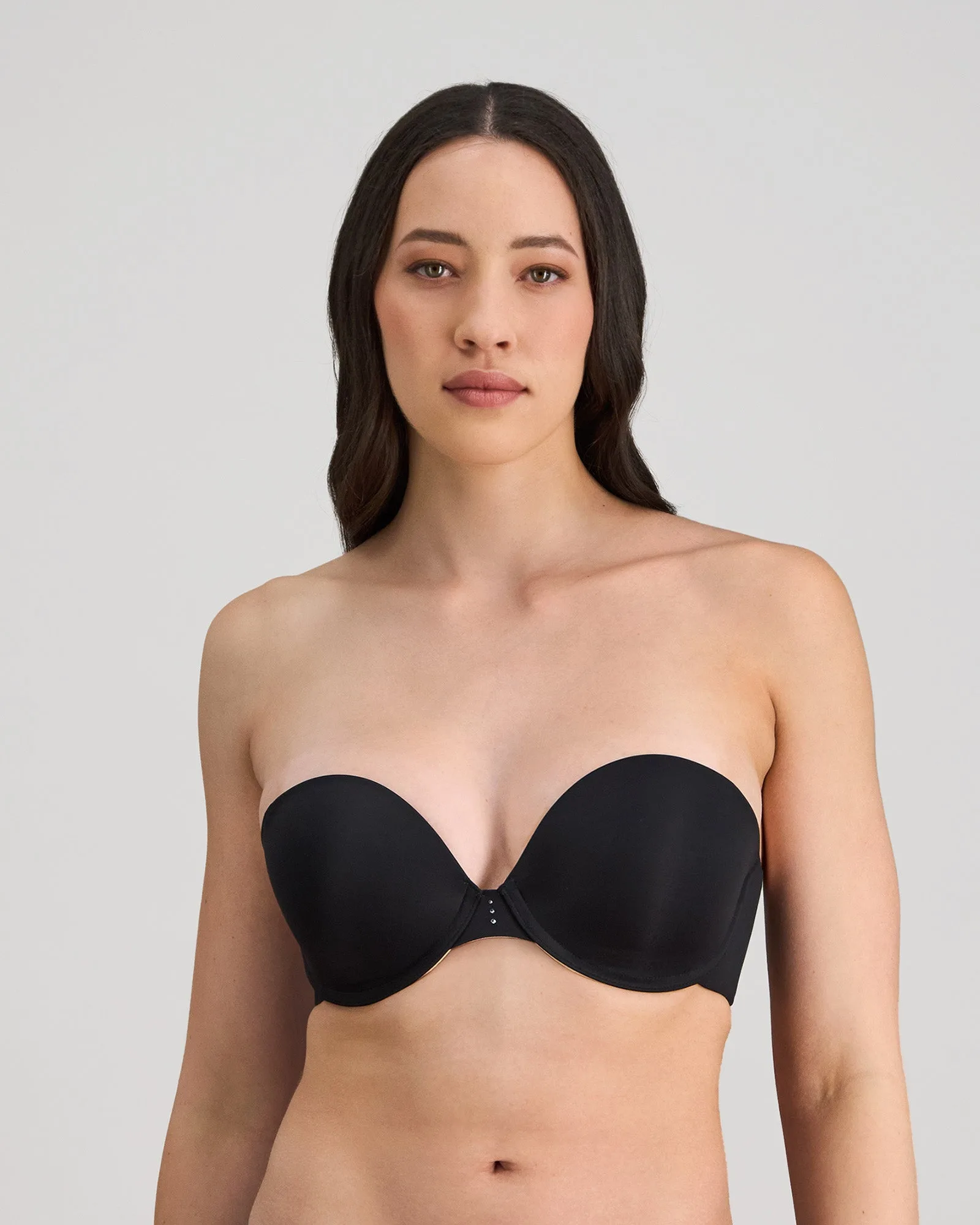 My Fit Smooth Strapless Bra - Black