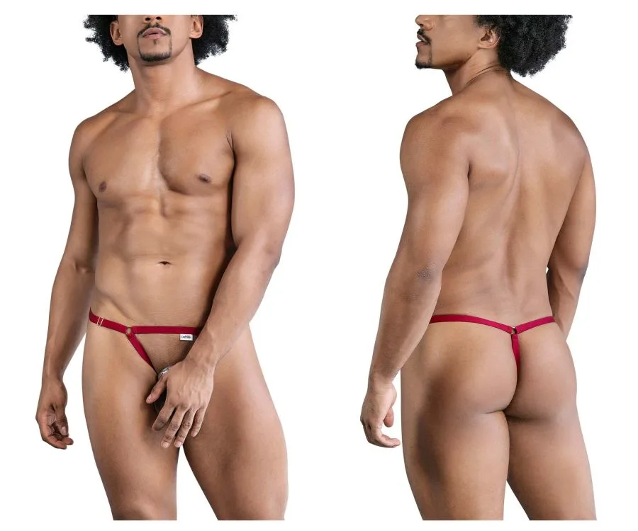 CandyMan Men's Underwear 99852 Nudist Thongs Color