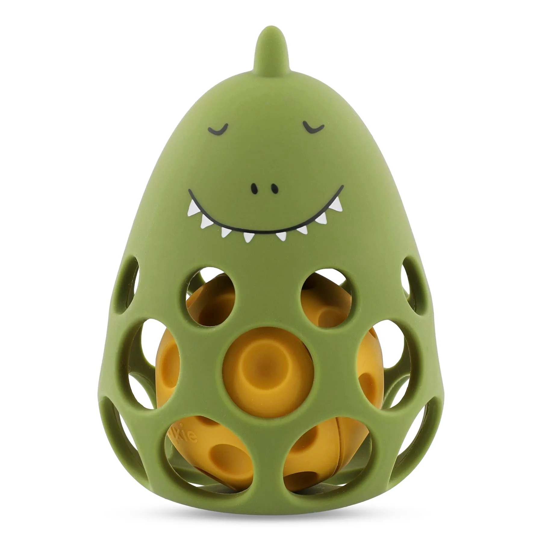 Sonajero sensorial de silicona - Sr. Dino