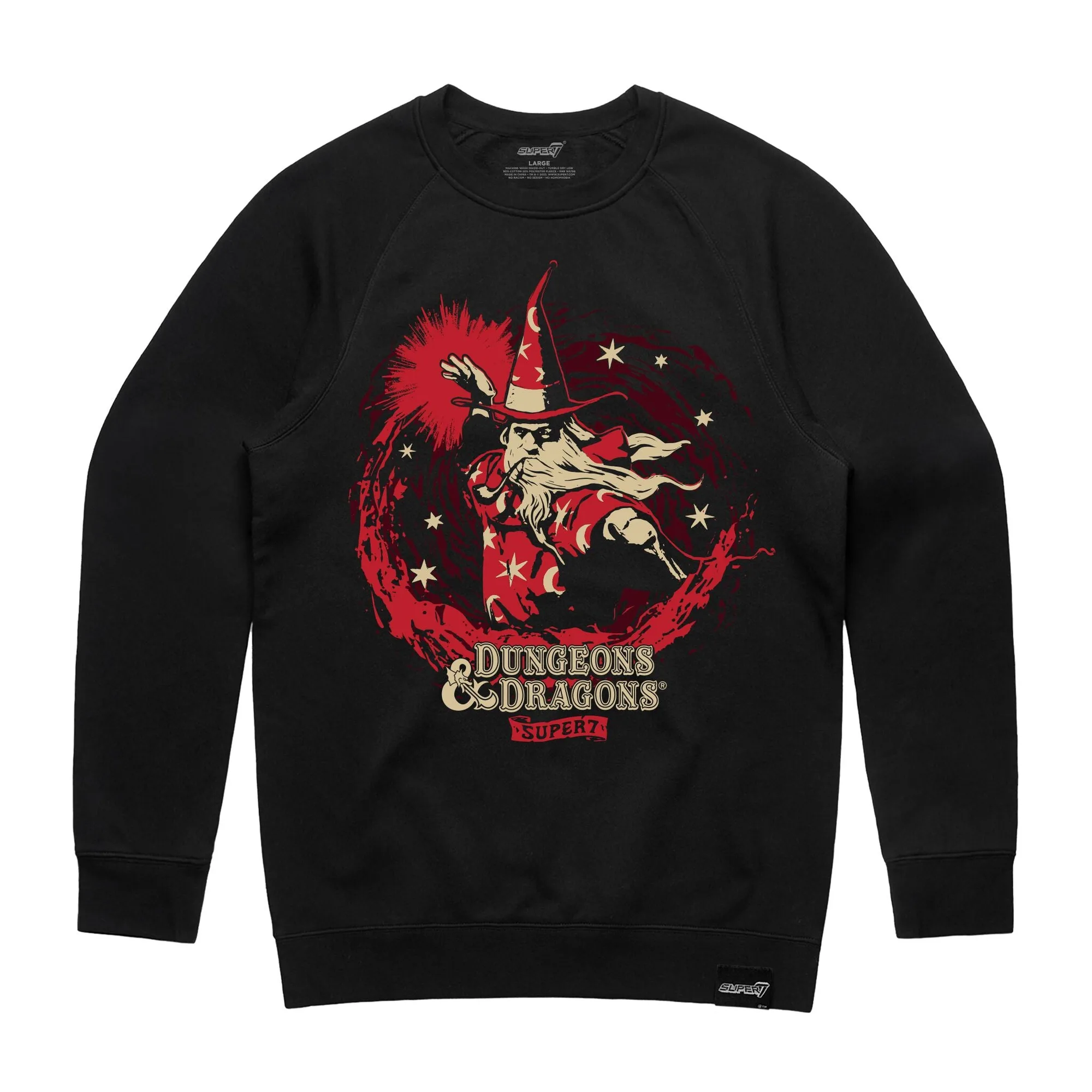 كيفية تنسيق كنزة D&D TSR Wizard Crewneck Fleece