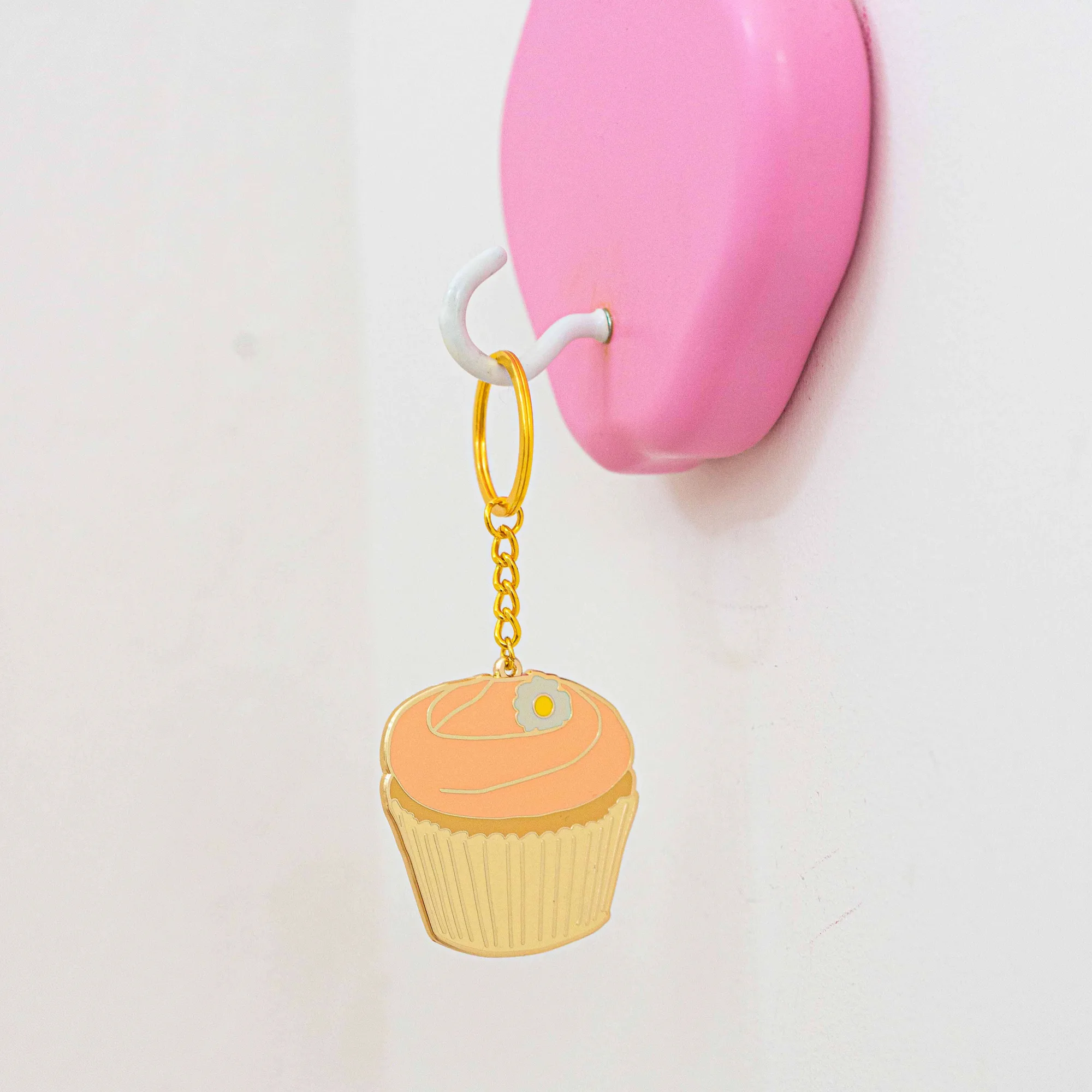 Portachiavi smaltato Carrie Cupcake