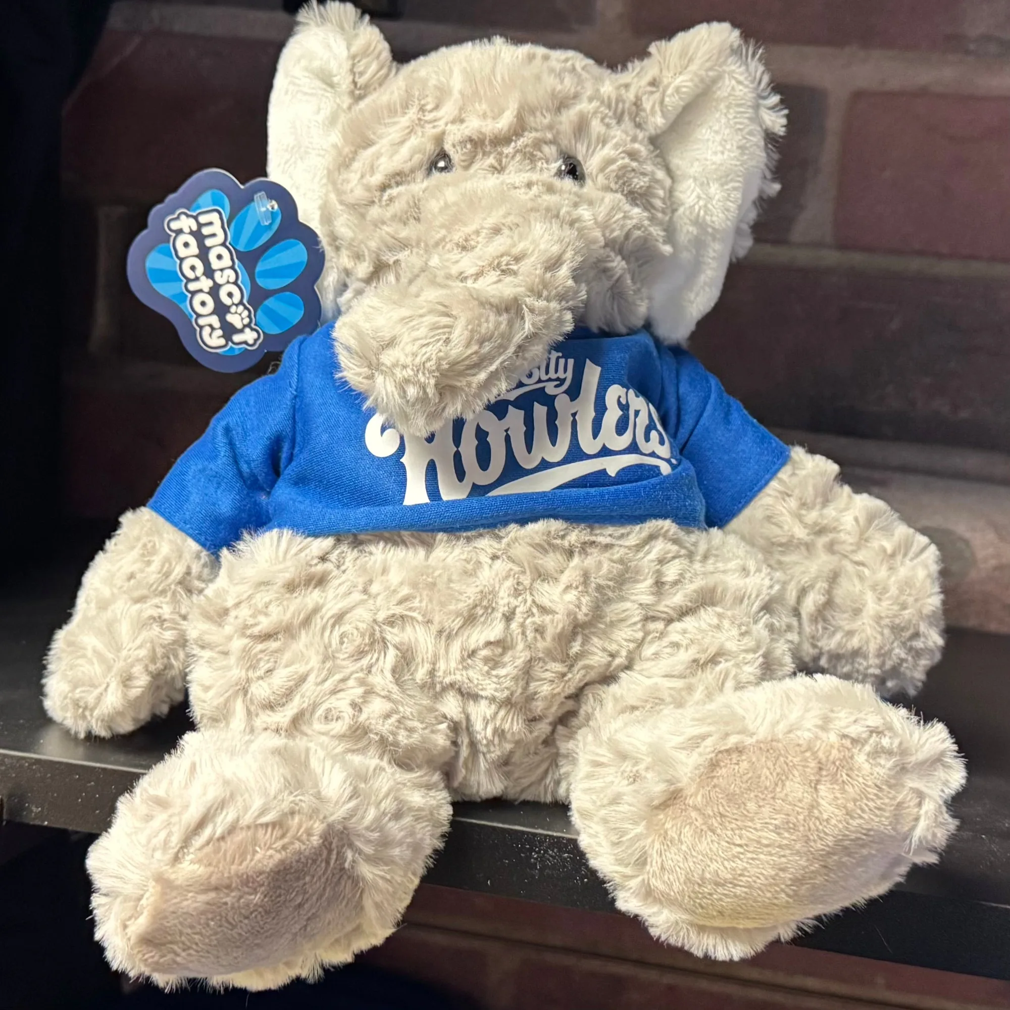 Hill City Howlers Cuddle Buddy Elephant Plush