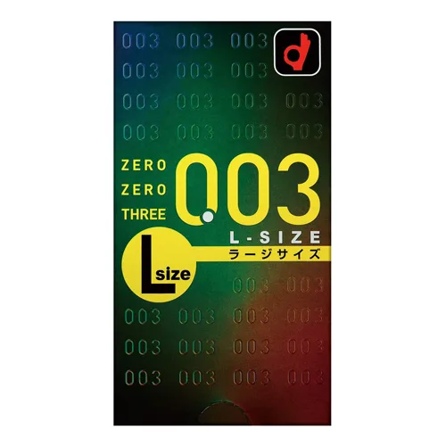 Okamoto Zero Zero Three 0.03ml L Size 10 Pieces