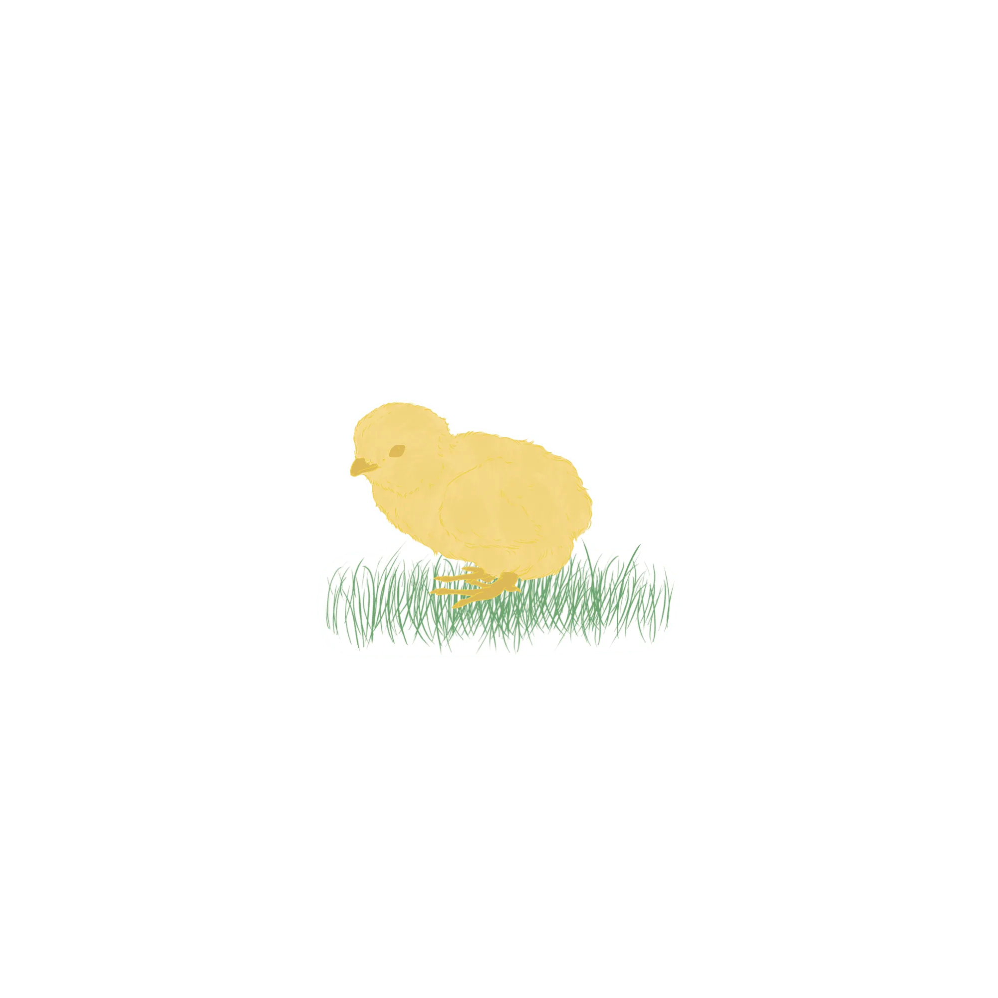 Chillin Chick Sticker