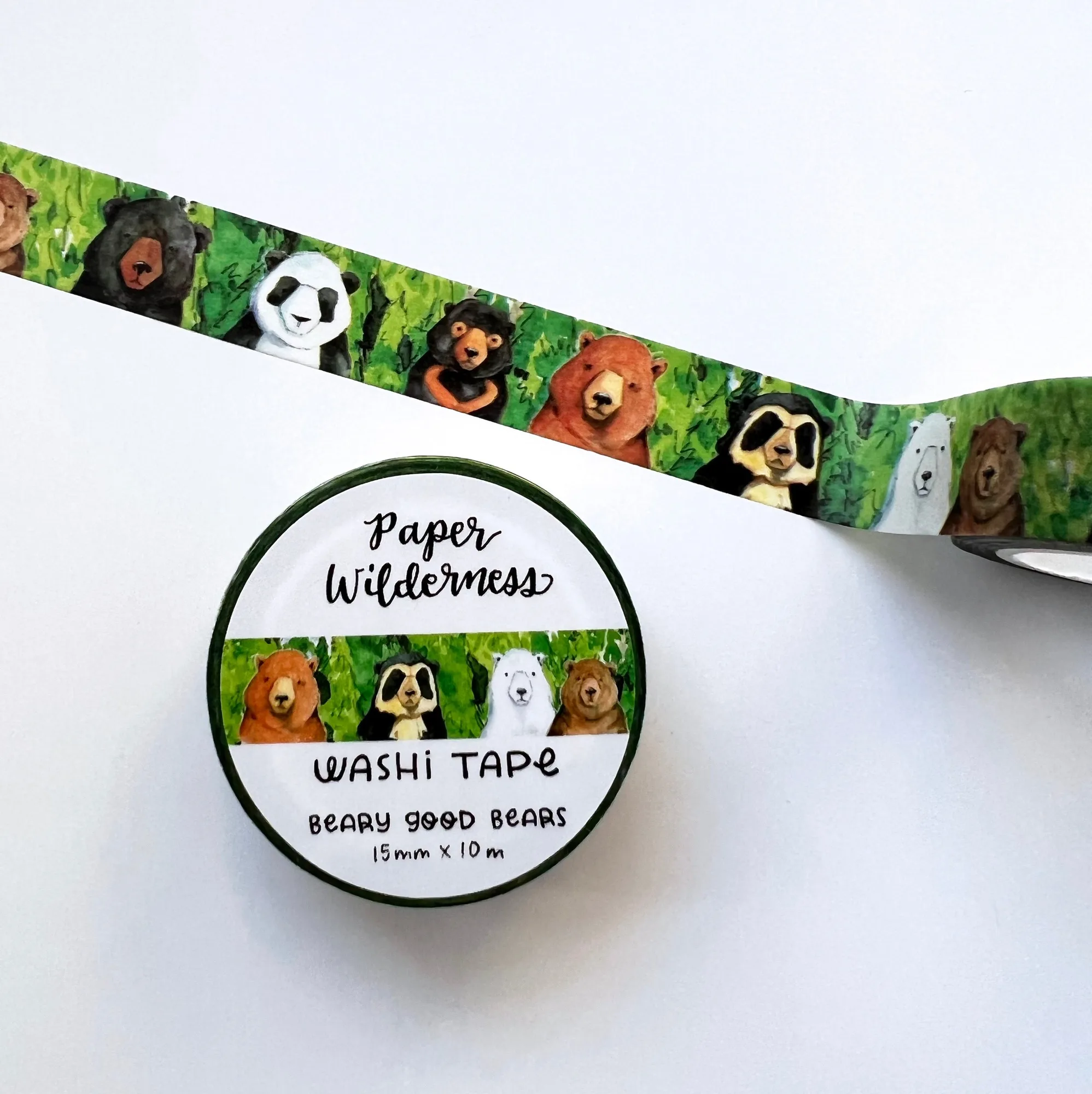 Beary Good Bears 15mm Washi Tape