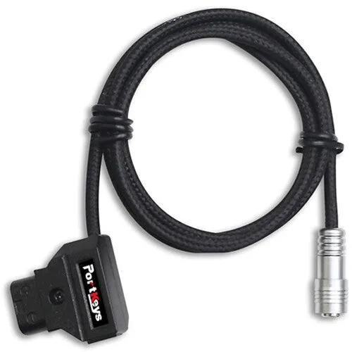 PortKeys Limited D-Tap to 5-Pin Female Right-Angle Power Cable for PortKeys LH5P Monitor (1.6')