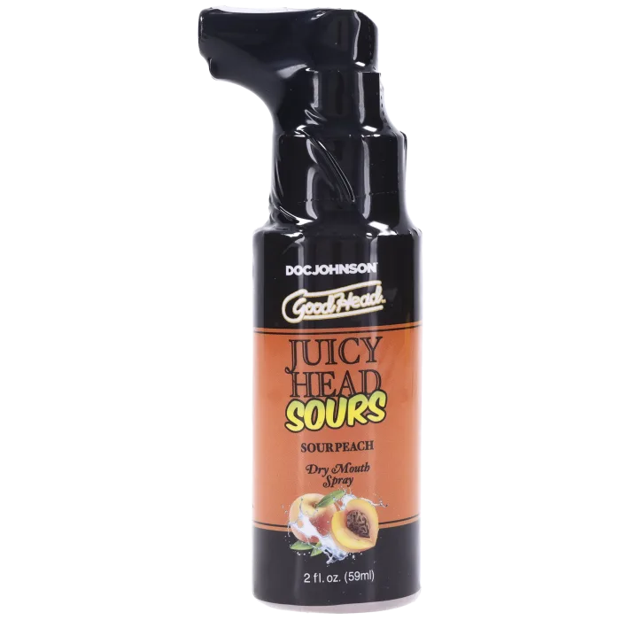 GoodHead - Juicy Head - Dry Mouth Spray - Sour Peach - 2 fl. oz.