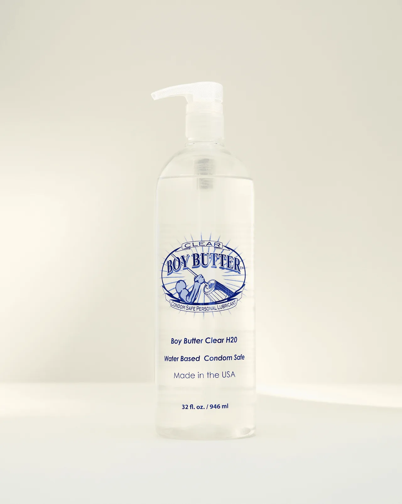 Boy Butter 透明配方:32 oz 按壓瓶運作原理