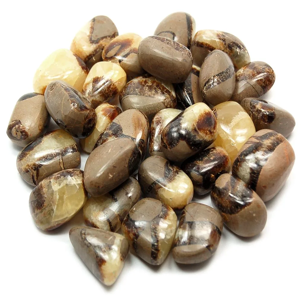 Bębnowany septarian (Indie) - Kamienie bębnowane - Septarian