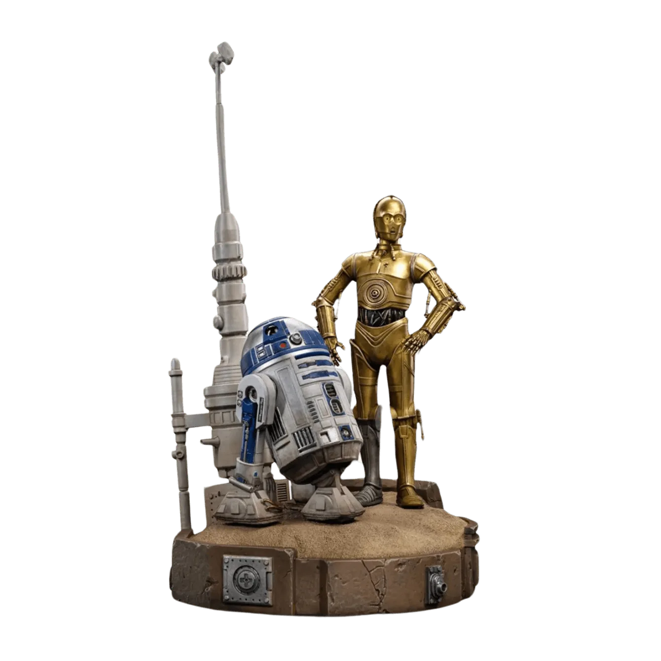 Vorbestellungs-Statue-Erwartungen: C-3PO & R2-D2 Deluxe
