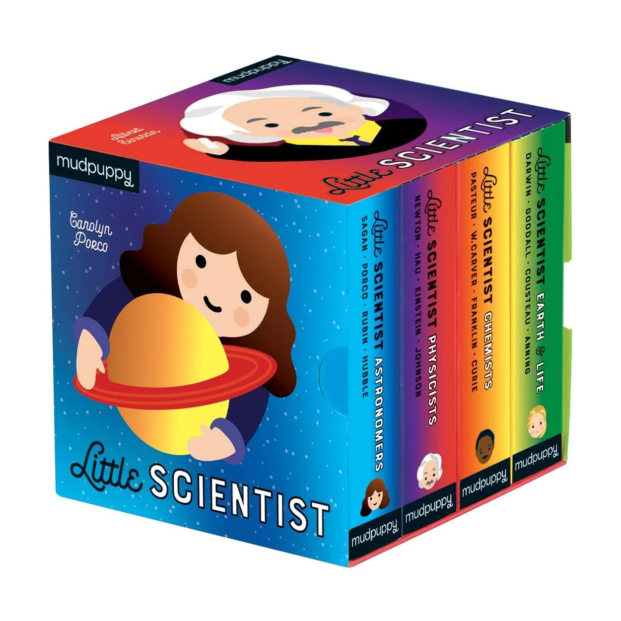 Set libri Mudpuppy Little Scientist: Cosa c'è dentro?