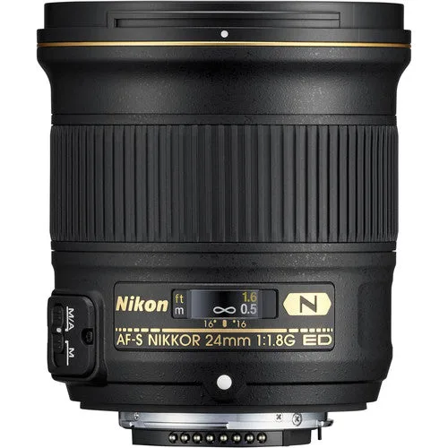 Nikon AF-S 24mm f/1.8G ED Lens